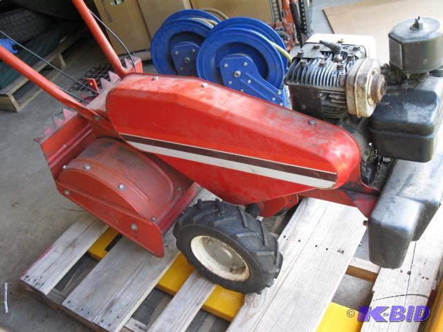 Garden Master 5 hp, rear tine tiller, needs n...