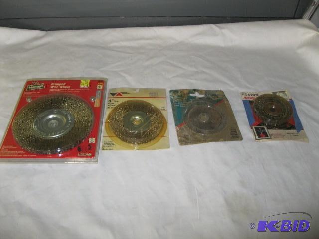 Wire brush wheels