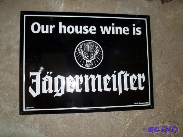 Jagermeister metal sign 16 12...