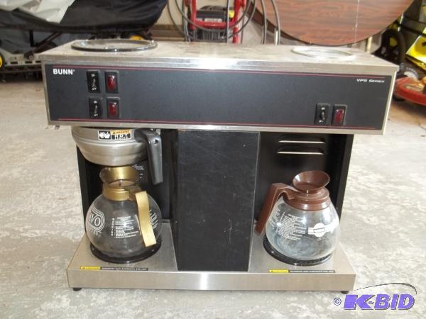 Bunn coffee maker double works...