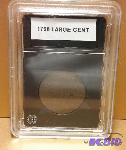 1798 LARGE CENT SLAB...