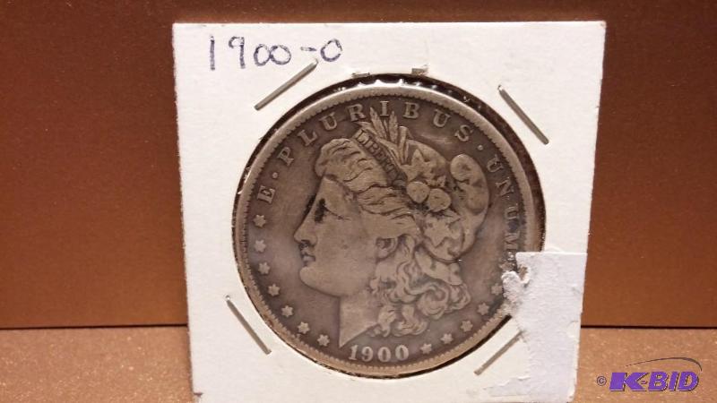 1900-O MORGAN SILVER DOLLAR 90% SILVER...