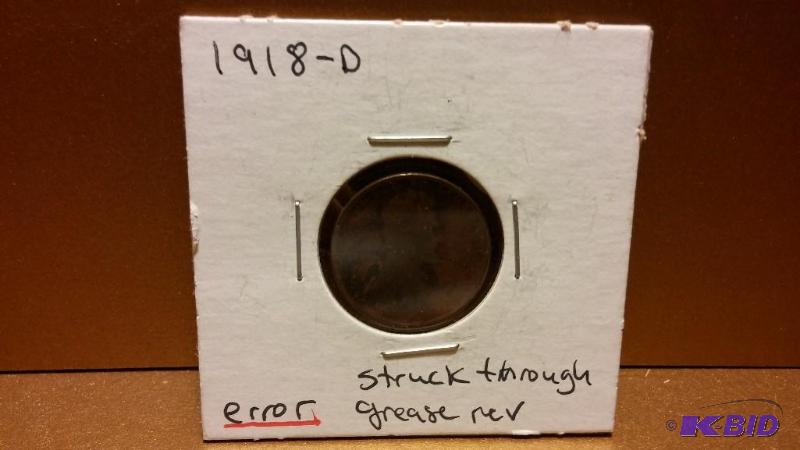1918-D ERROR STRUCK THROUGH GREASE REV...