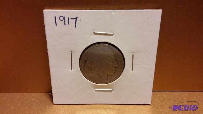 1917 BUFFALO NICKEL...