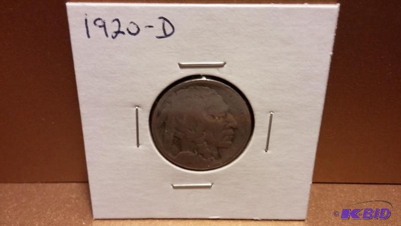 1920-D BUFFALO NICKEL...