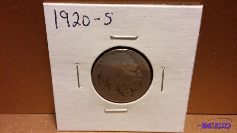 1920-S BUFFALO NICKEL...