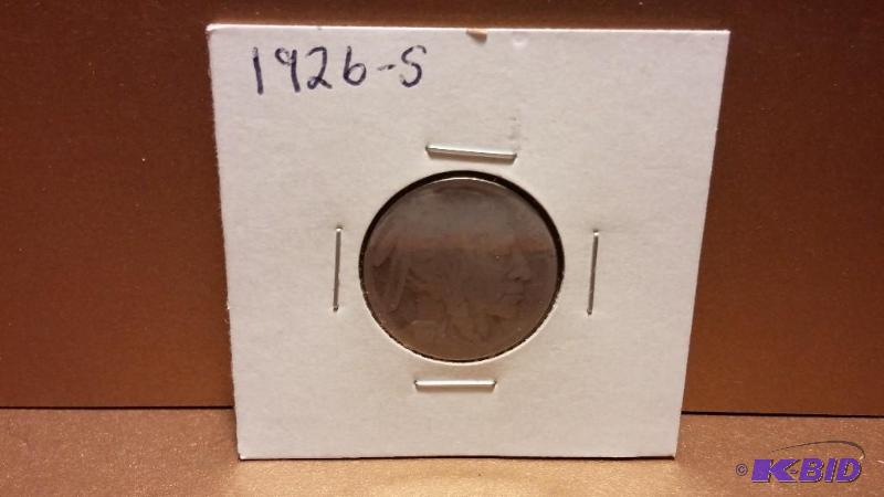 1926-S BUFFALO NICKEL KEY DATE...