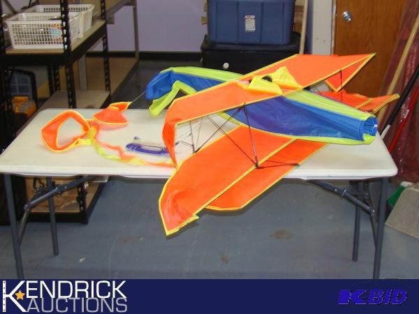 lot 33 image: Large Fabric Airplane Kite