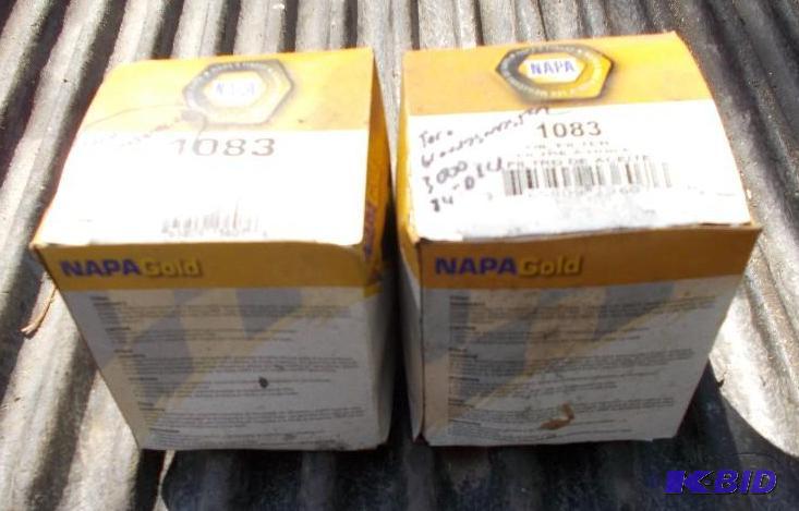 Lot of - 2 Napa 1083 Oil Filters Fitting Toro...
