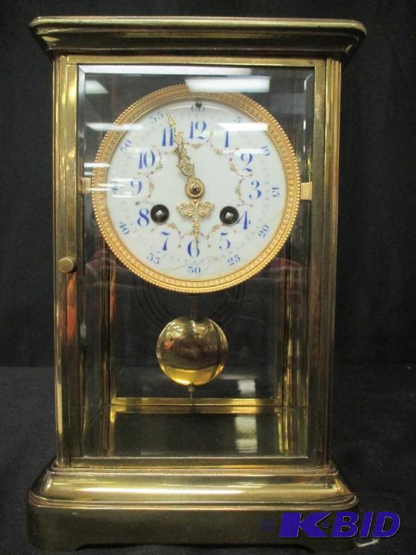 lot 17 image: French Marti Mantle Clock