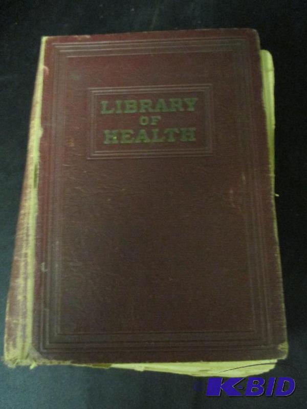 lot 56 image: 1927 Book Library of Health Historical