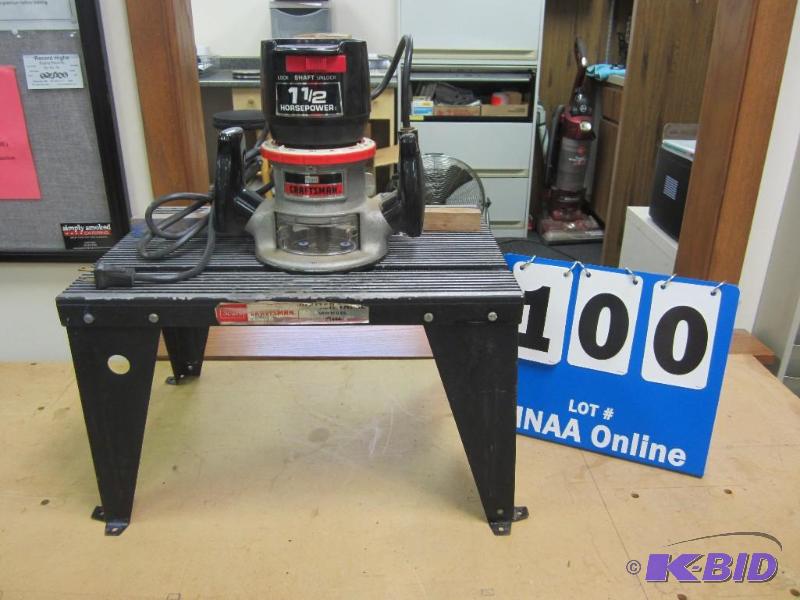 Craftsman  Router and table