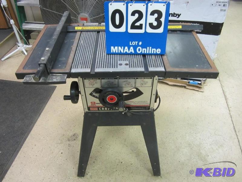 Craftsman Table saw.242720