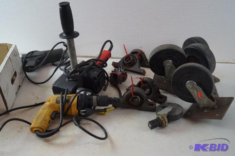 tools, wheels and bearings