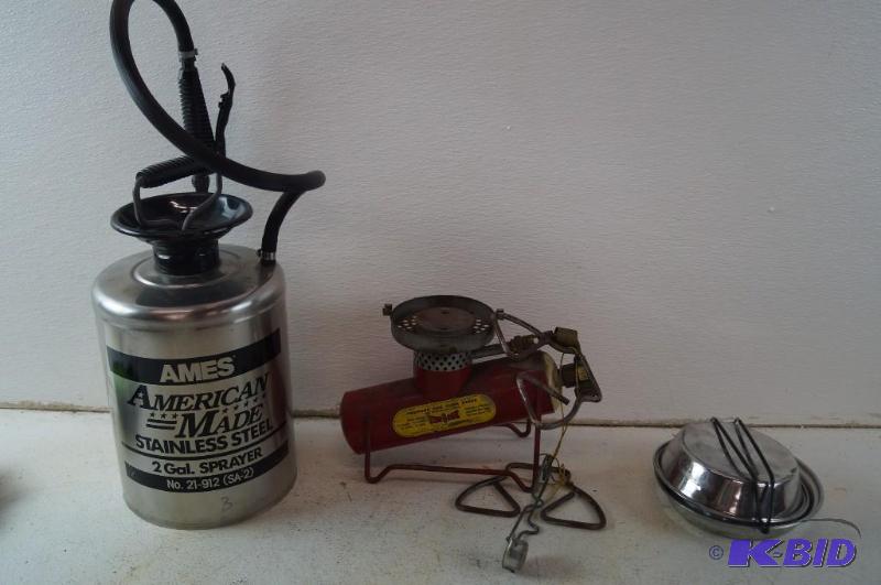 sprayer and cookstove