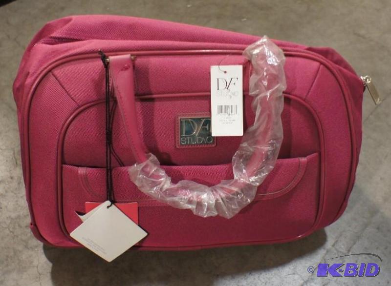 lot 25 image: New DVF Studio Travel Bag. MSRP $99. Dimensio...