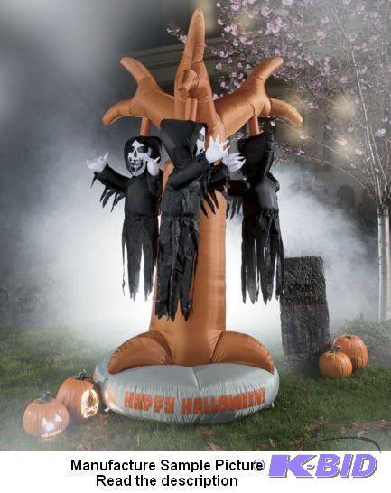 Rotating Grim Reaper Tree -&nbspHalloween cr...