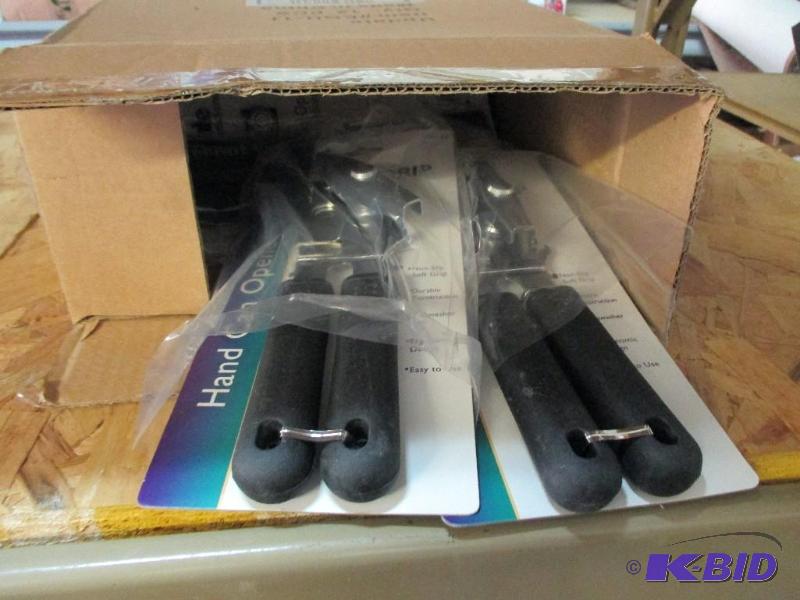 box of new can openers...