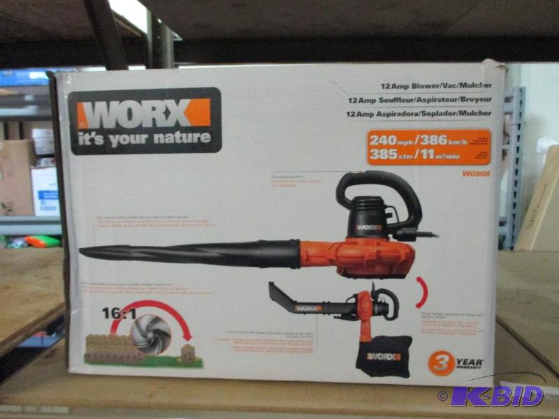 Worx electric blower...