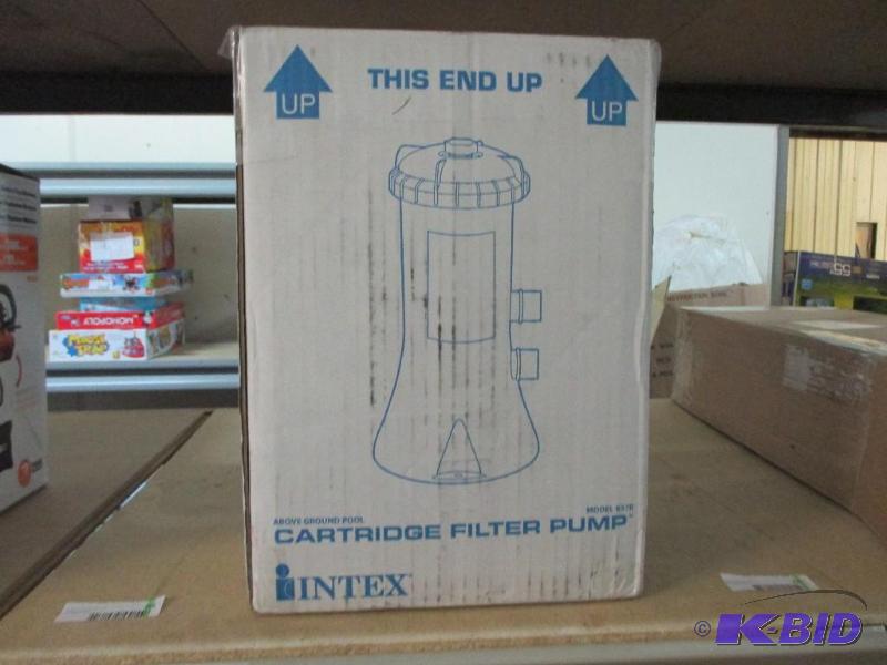 Intex cartridge filter pump...