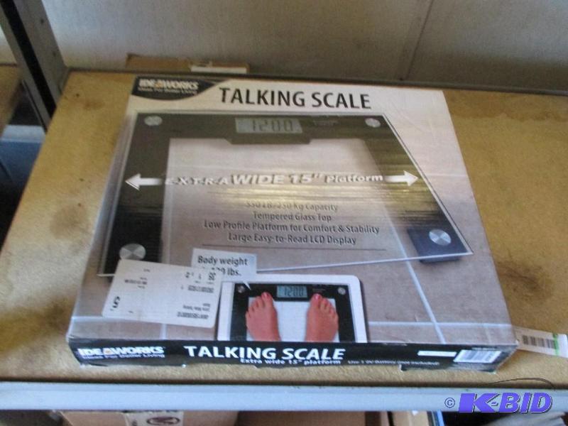 Talking scale...