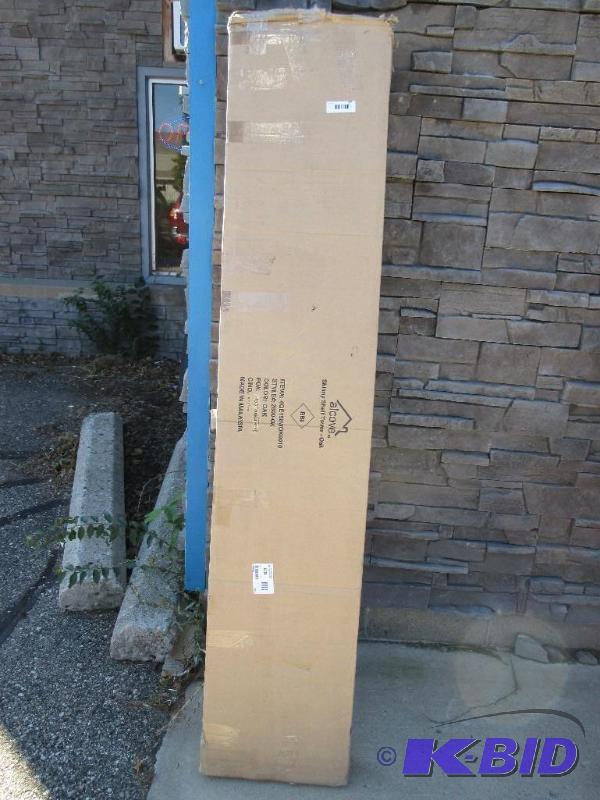 Skinny Shelf tower, oak colored...