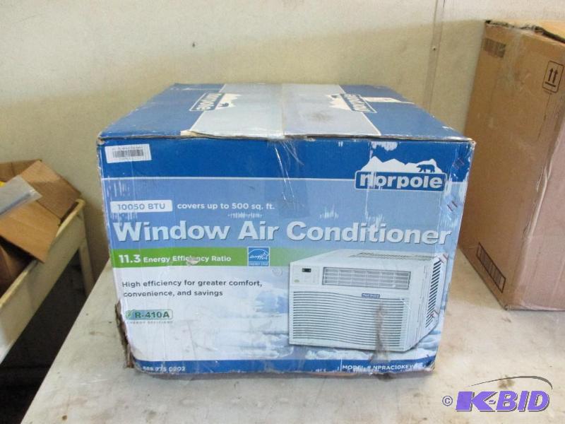 10050 BTU air conditioner, dent...