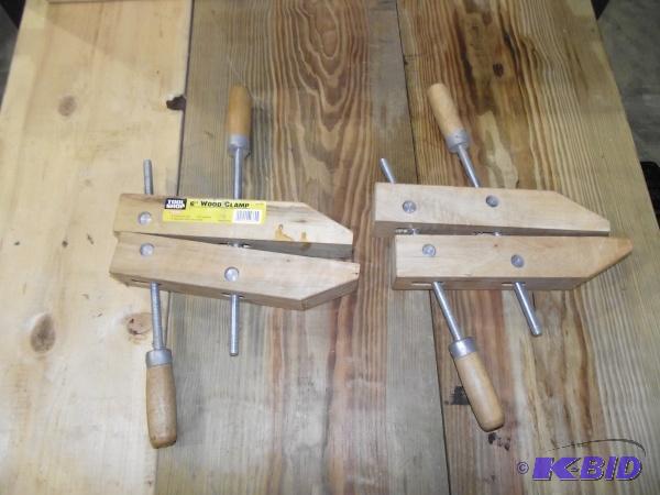 (2) Wood Clamps...