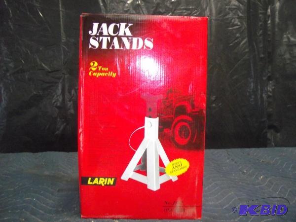 (2) Larin 2-Ton Jack Stands   NIB ...