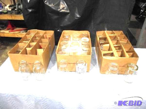 Assortment of different canning jars   Around...