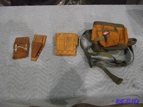 Lot of misc. tool pouches...