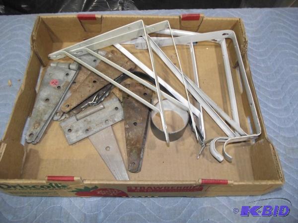 Assortment of hinges and brackets...