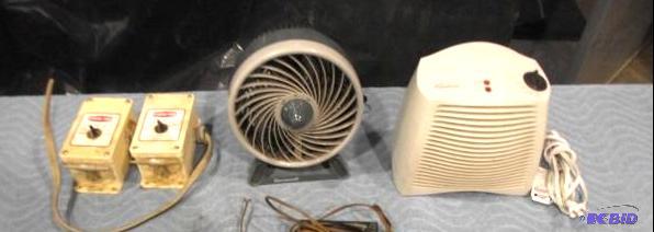 Misc Lot   Heater  Fan  Timers ...