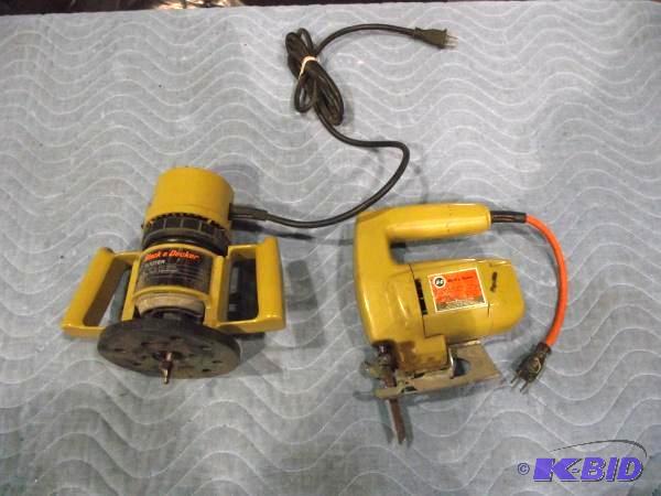 Router and Jig Saw   Untested ...