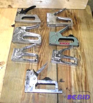 Lot of (7) Staplers...