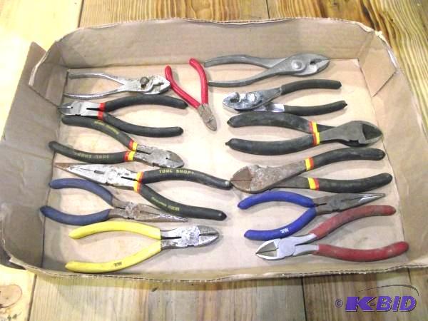 Lot of Pliers and Wire Cutters...