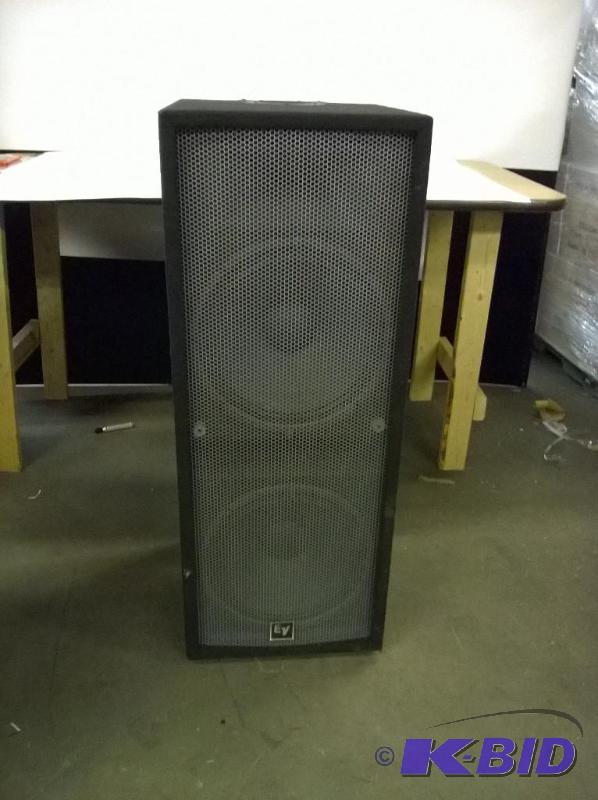 lot 1 image: Electro-Voice Force i 25 Dual 15 PA Speaker Cabinet
