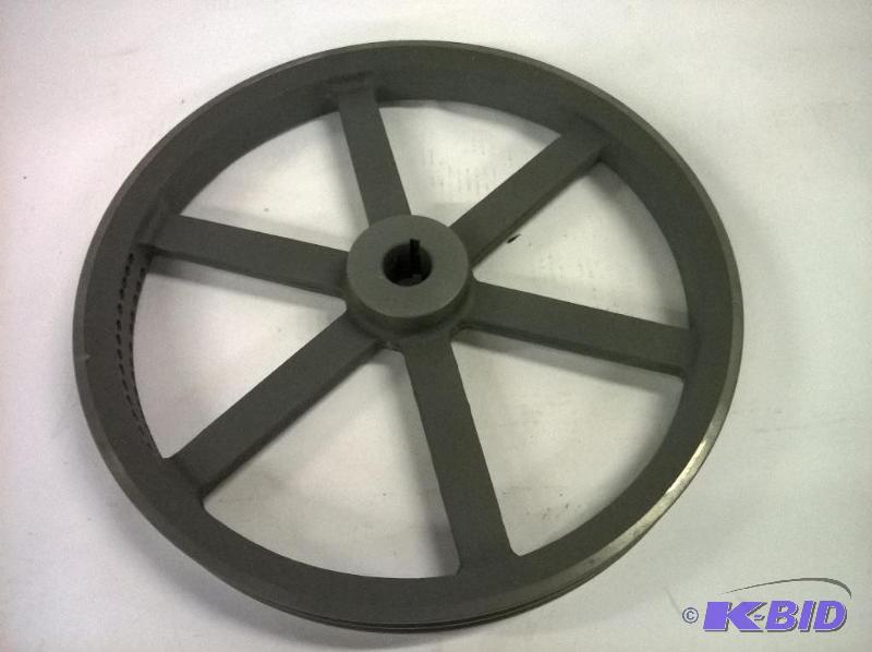 lot 42 image: V-Belt Pulley, 2bk1601316, Detachabl, 2Groove, 15.75OD