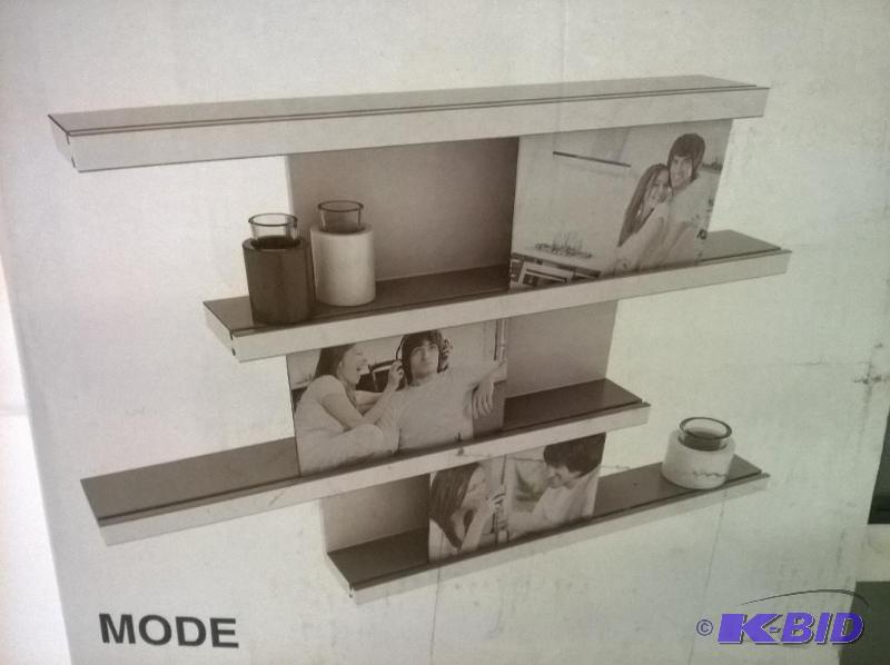 lot 43 image: Quadro Designs Mode Shelf 4-Tier Photo Frame