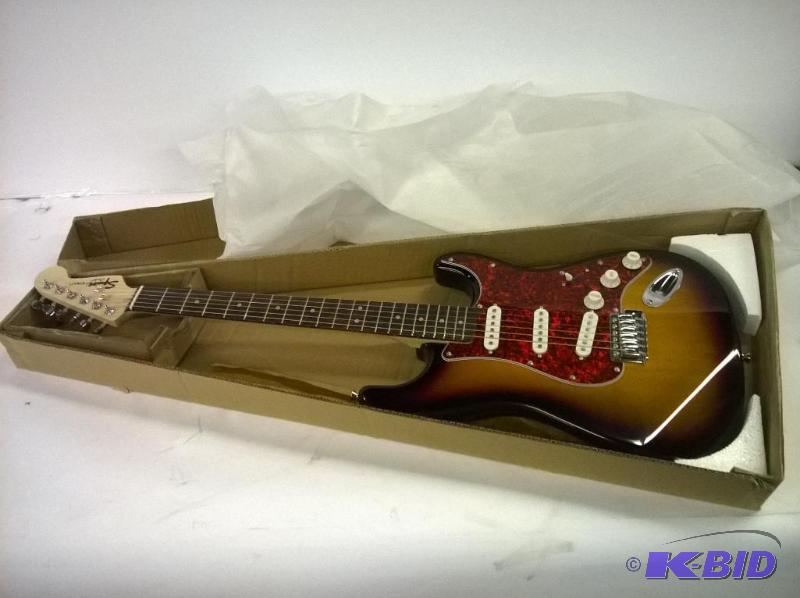 lot 68 image: Fender Squier Stratocaster, Sunburst