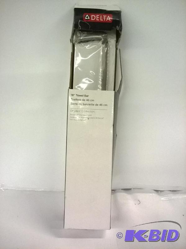 lot 75 image: Delta 128888 Dryden Towel Bar, 18-Inch