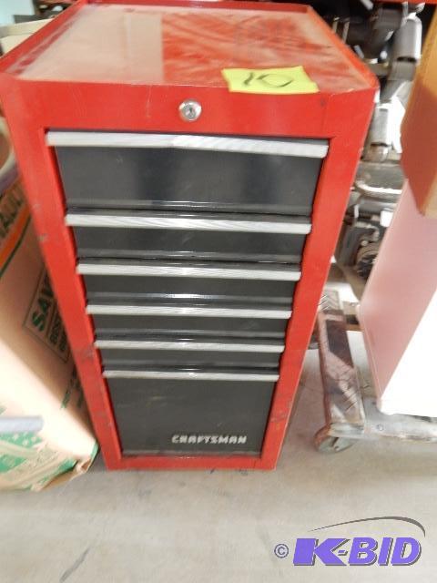 CRAFSTMAN toll cabinet.. Looks like a side ca...