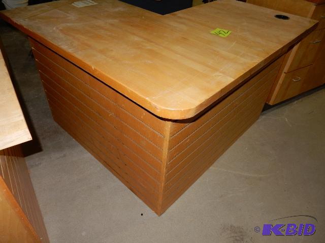 Seated Desk type of cabinet.. Has BUTCHER BLO...