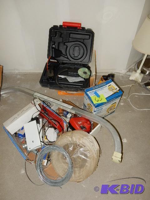 MICRO CA- 100 Halogen Work Light.. Wire and ...