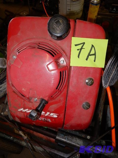 Honda Engine.. HR215.. Turns over. We did not...
