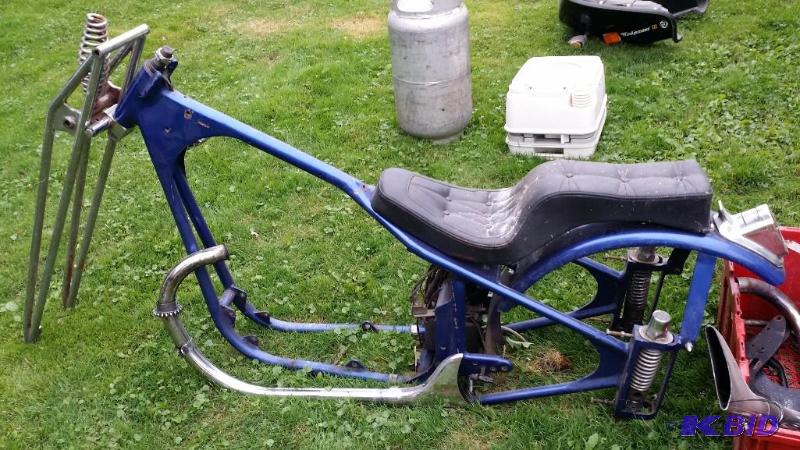Early 70s American Savior Chopper Chassis