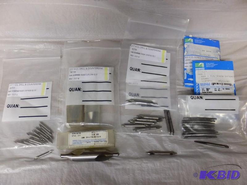 Drill, Counter Sink, Screw Extractor