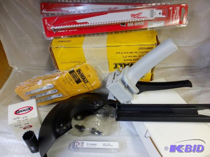 Blades, Guards, and Dispensing Guns