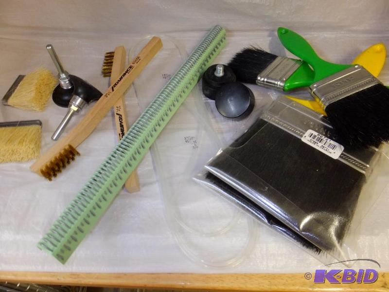 Brushes, Holder Pads, and Clipper Hooks