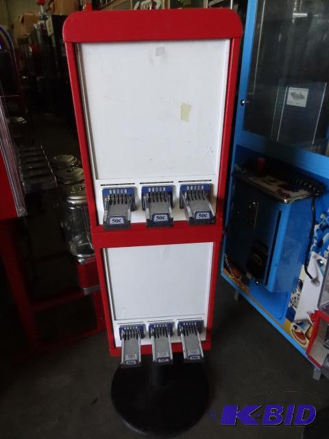 A and A sticker machine. 6 column. With keys...